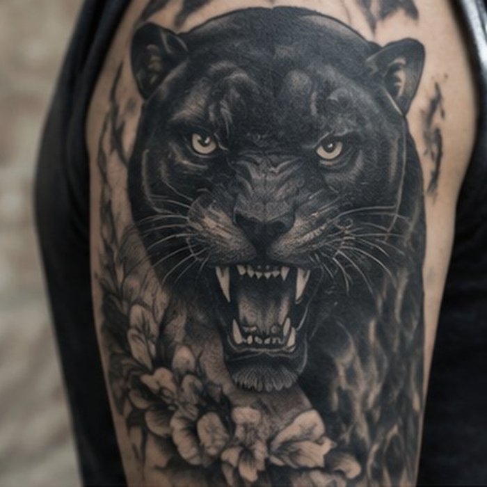 Neo-Traditional cover-up pattern