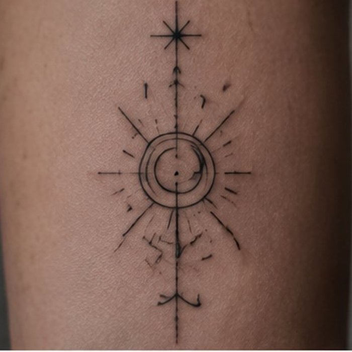 Tribal & Geometric cover-up pattern