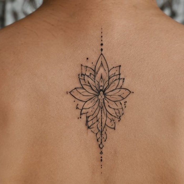 Ornamental & Dotwork cover-up pattern