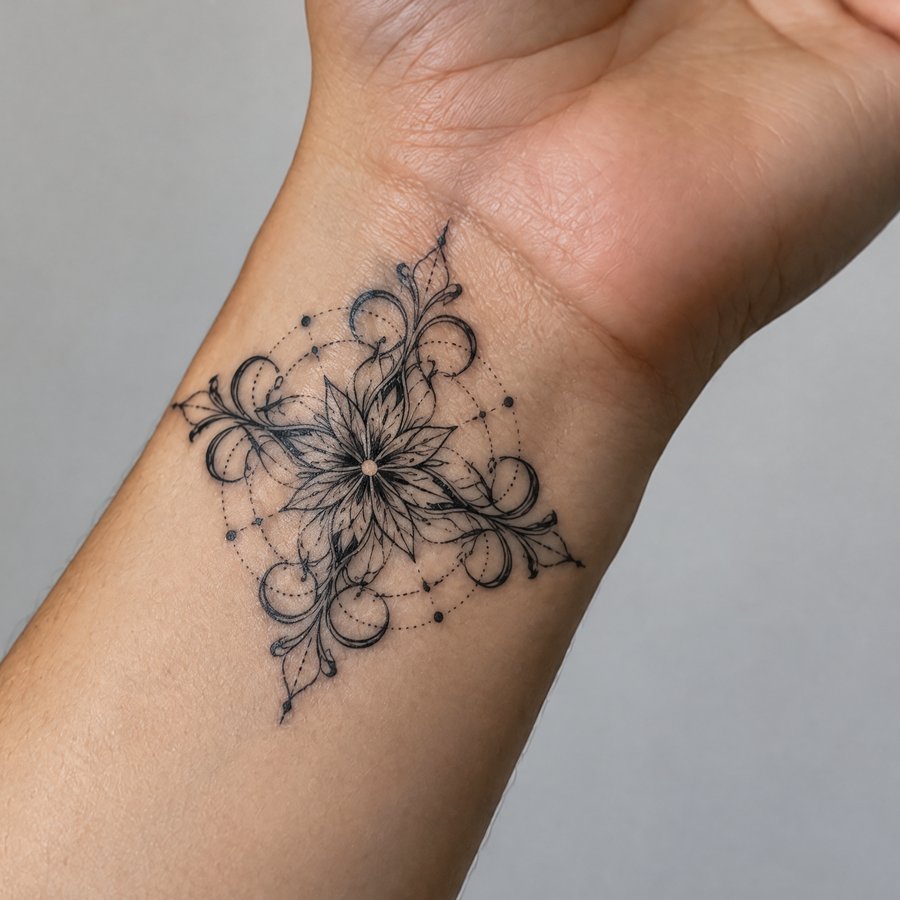 Fine-line branch · wrist — Preview